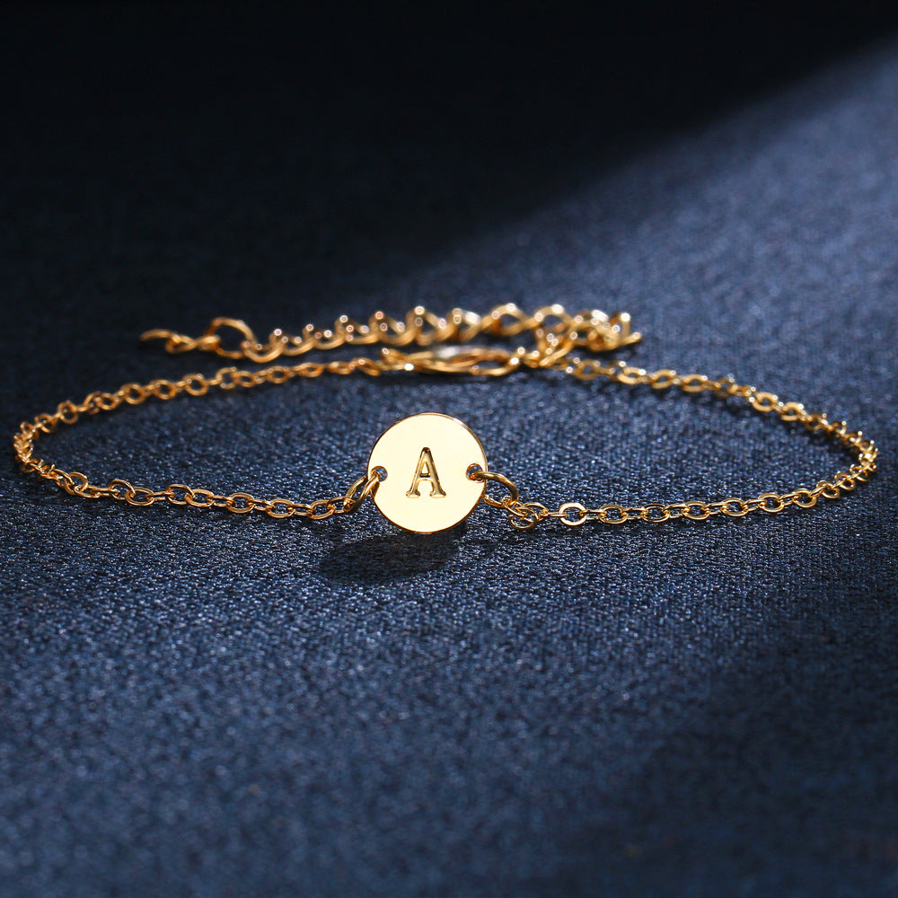 Pulsera Inicial Ajustable Luxe