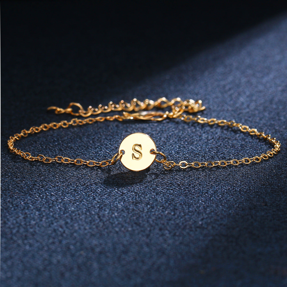 Pulsera Inicial Ajustable Luxe