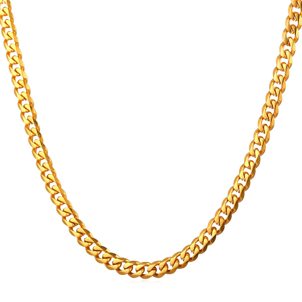 Cadena Hip Hop de Acero Inoxidable