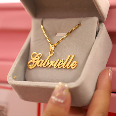 Collar Signature – Collar Personalizado con Nombre para Mujer