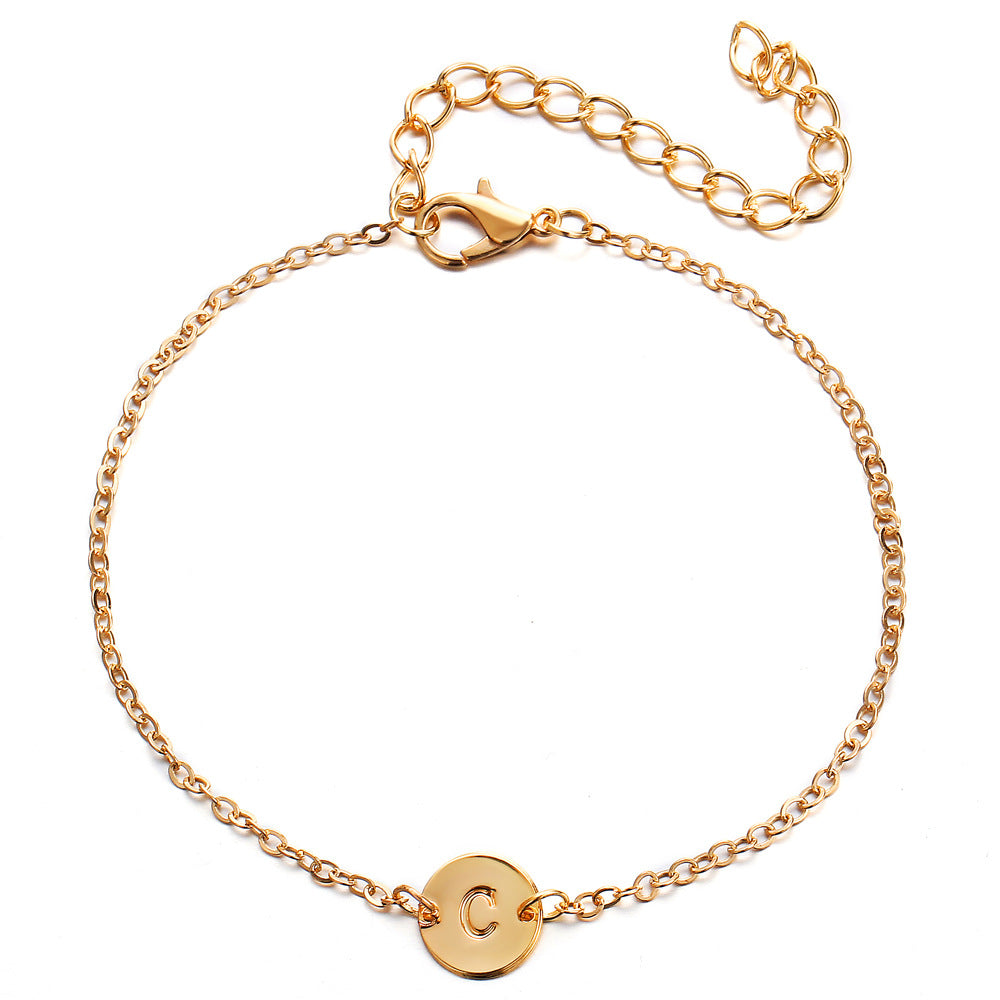 Pulsera Inicial Ajustable Luxe