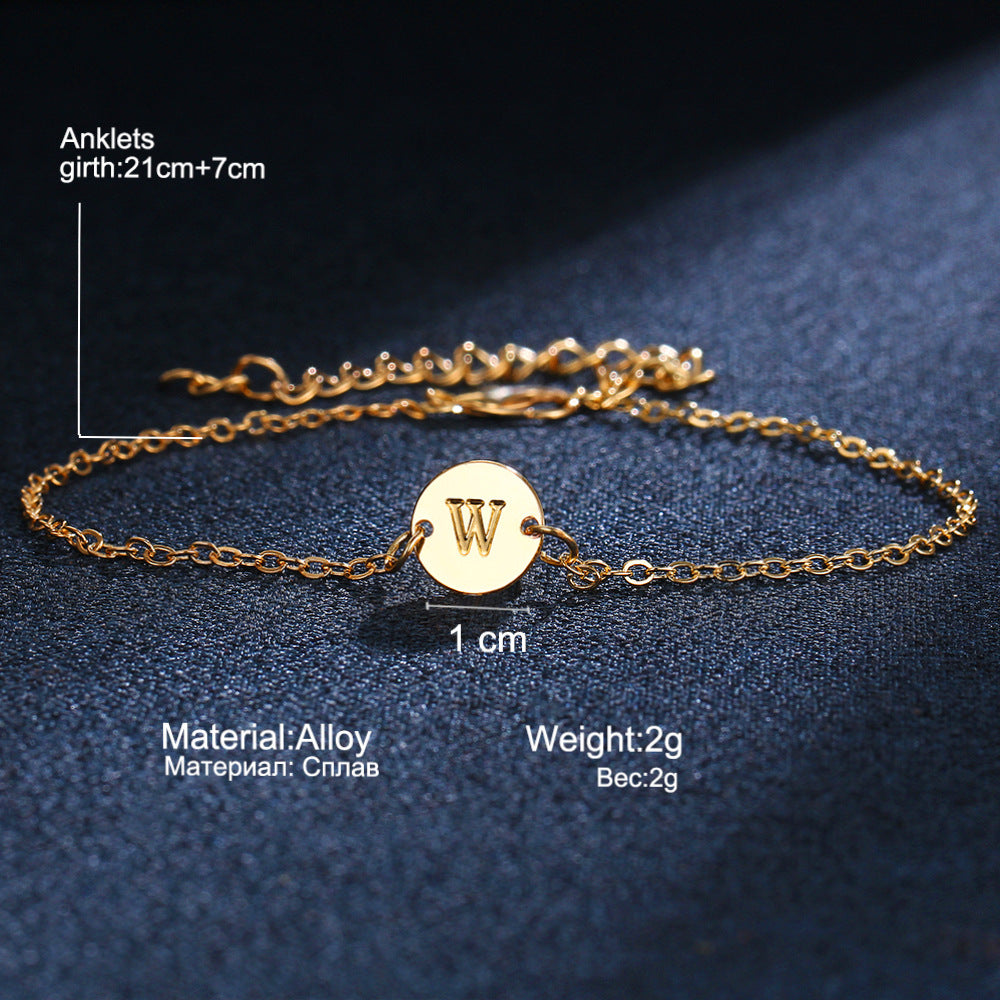 Pulsera Inicial Ajustable Luxe