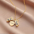 Collar Mariposa Secreta