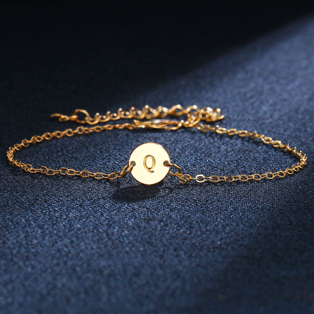 Pulsera Inicial Ajustable Luxe