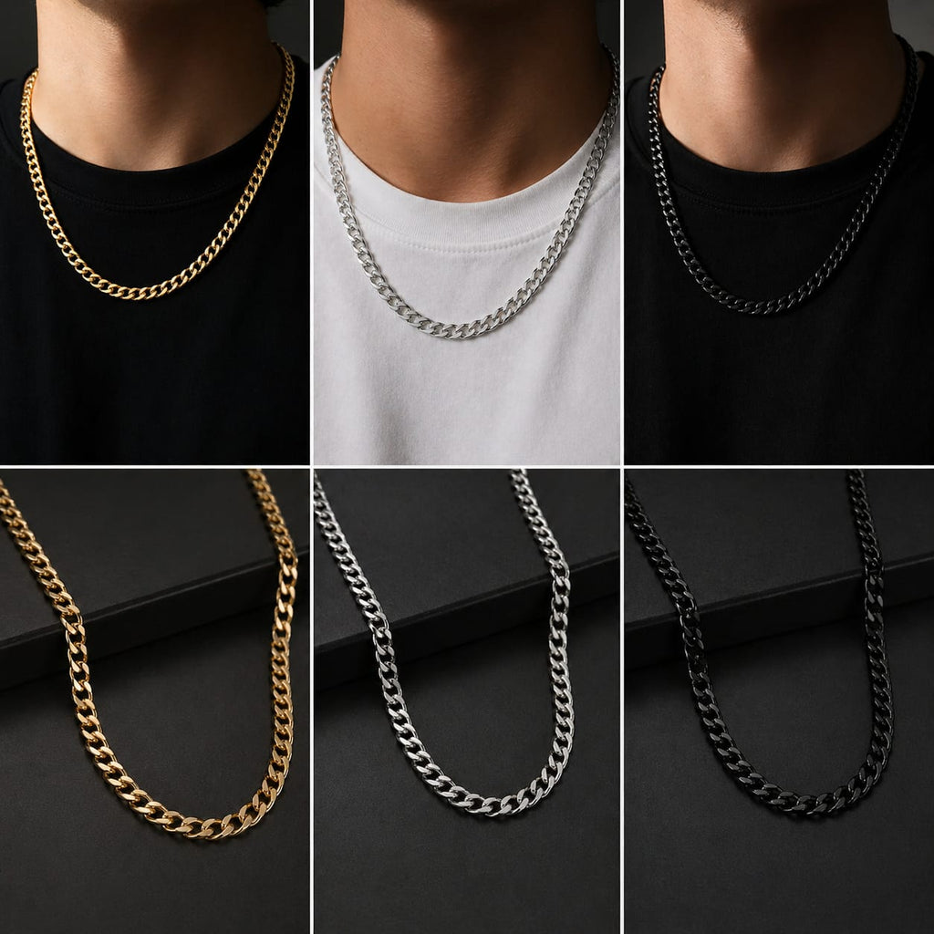 Cadena Hip Hop de Acero Inoxidable