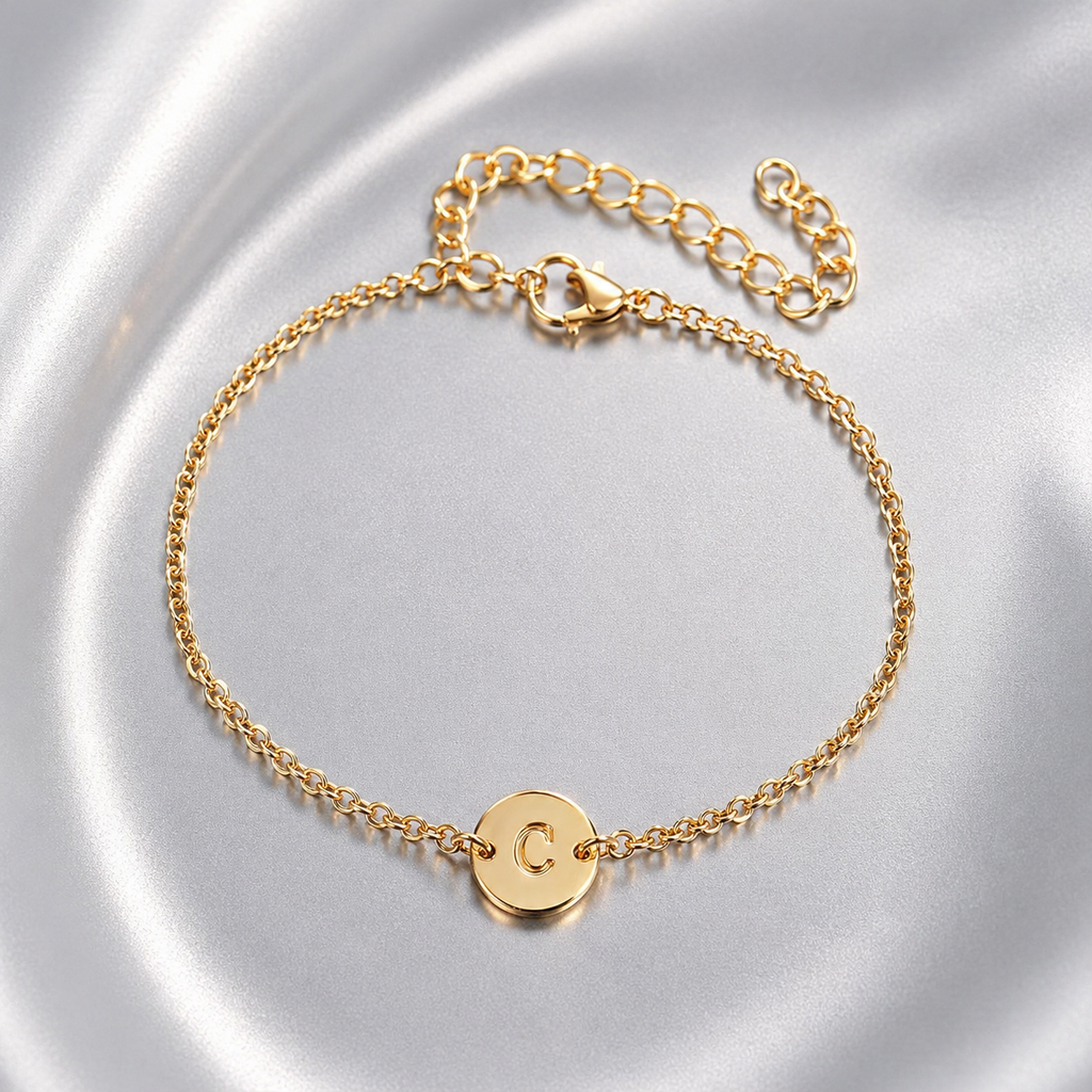 Pulsera Inicial Ajustable Luxe