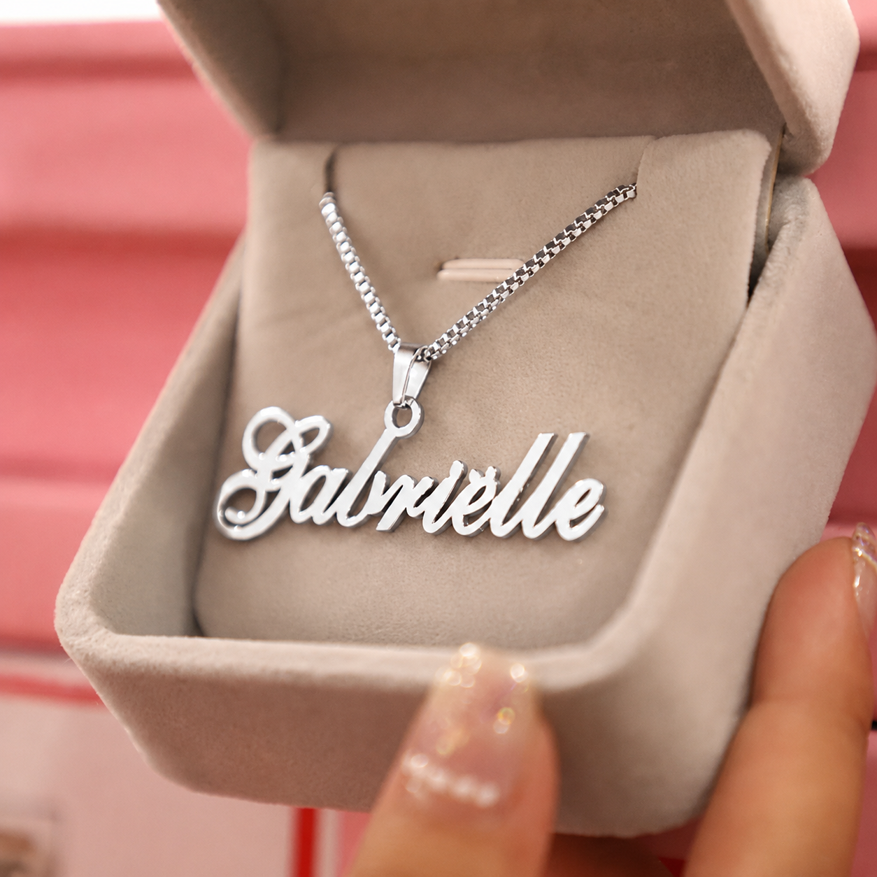Collar Signature – Collar Personalizado con Nombre para Mujer
