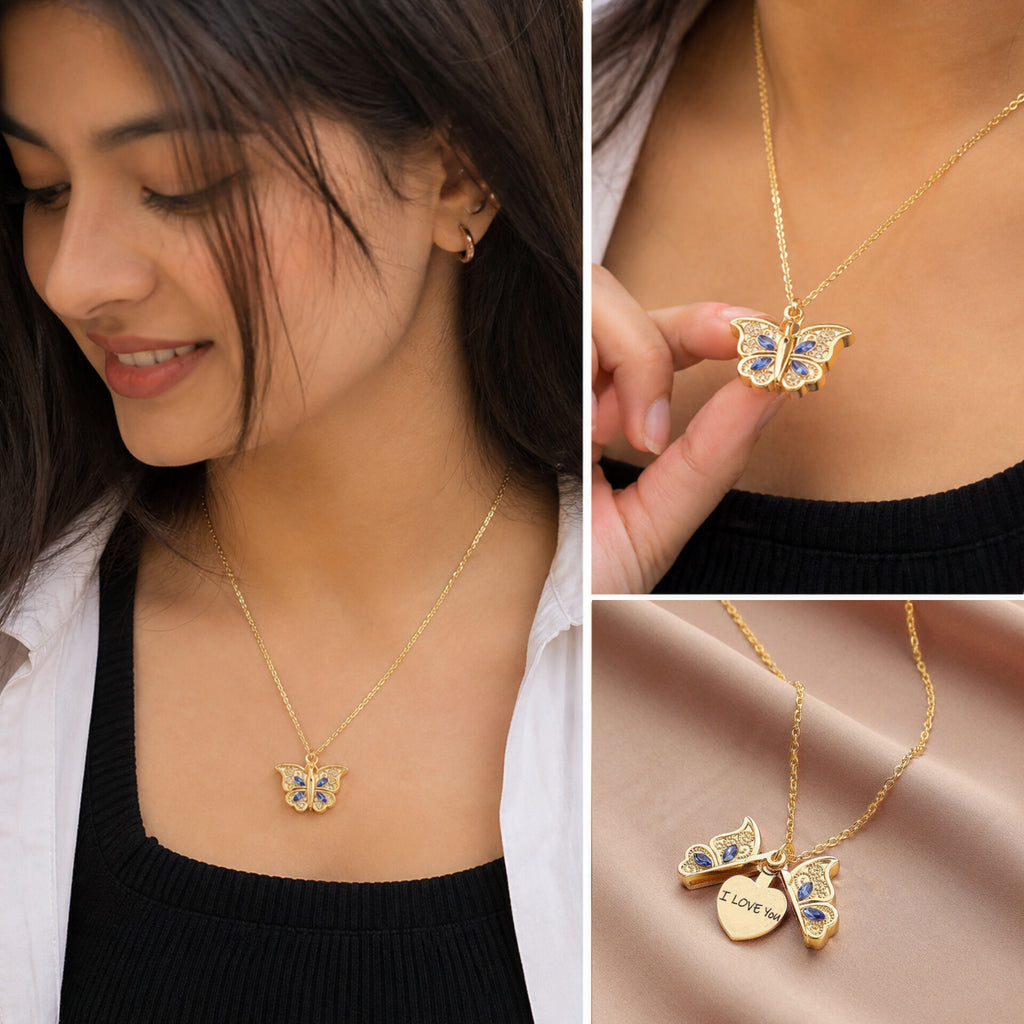 Collar Mariposa Secreta
