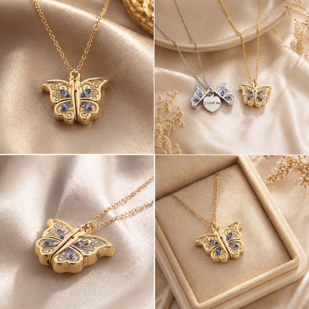 Collar Mariposa Secreta