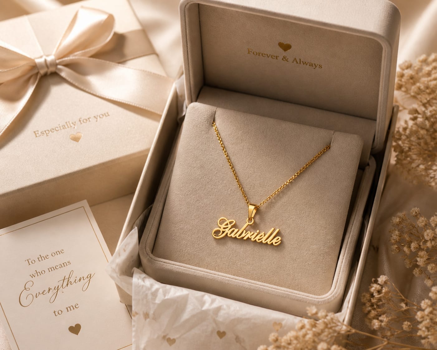 Collar Signature – Collar Personalizado con Nombre para Mujer