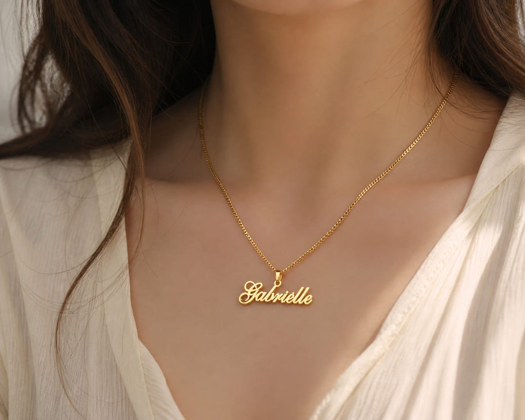 Collar Signature – Collar Personalizado con Nombre para Mujer
