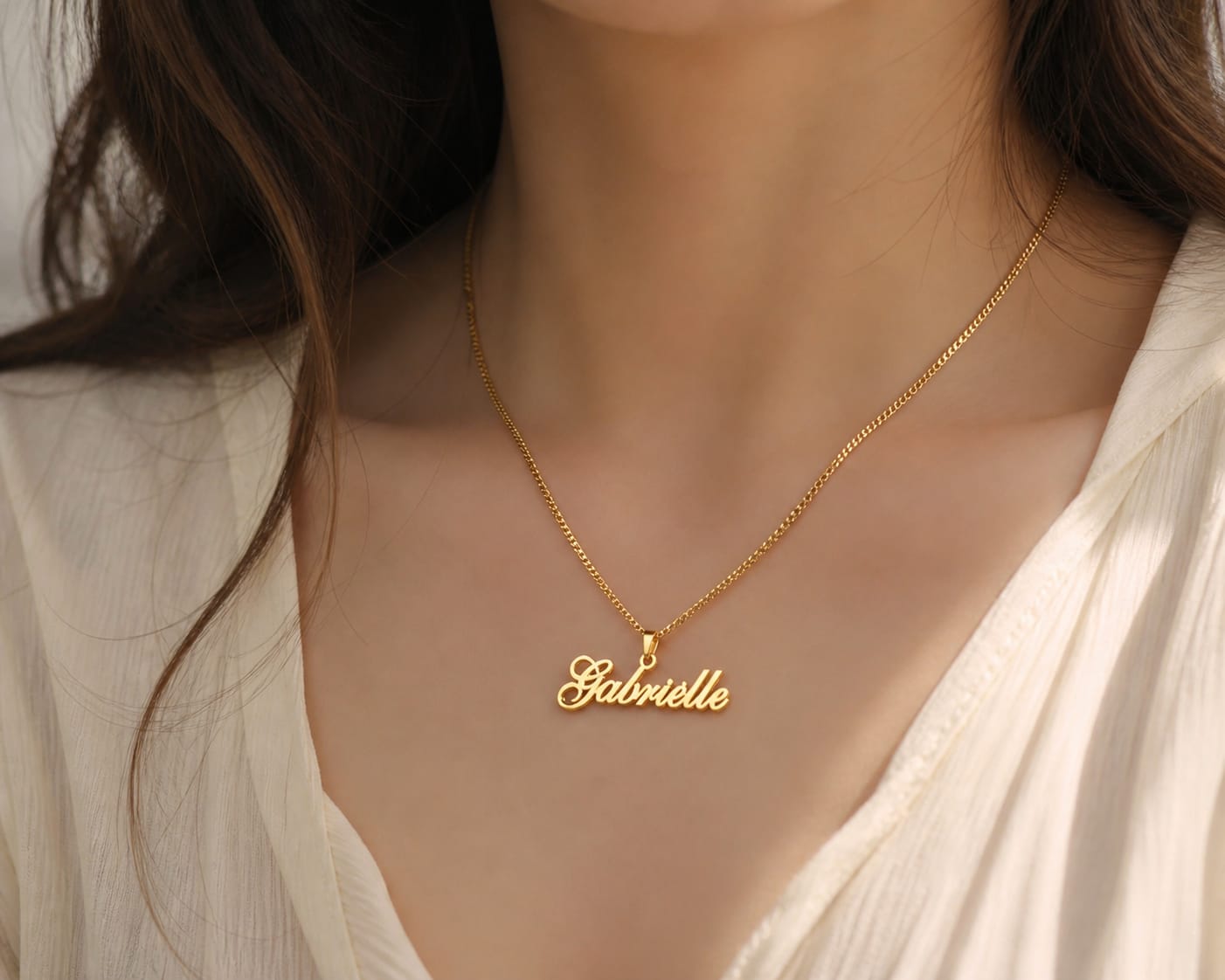 Collar Signature – Collar Personalizado con Nombre para Mujer